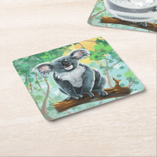 Koala Beer Gifts & Accessoires Kartonnen Onderzetters