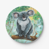 Koala Beer Gifts & Accessoires Papieren Bordje (Voorkant)
