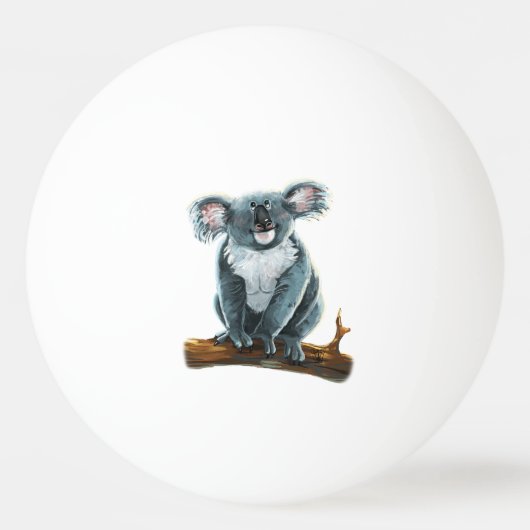 Koala Beer Gifts & Accessoires Pingpongbal (Voorkant)