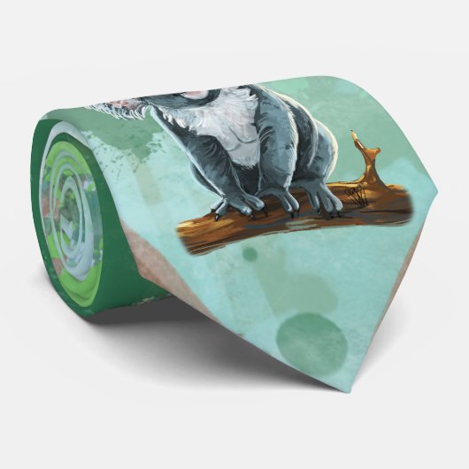 Koala Beer Gifts & Accessoires Stropdas (Opgerold)