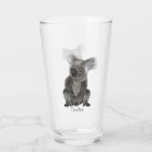 Koala Beer Glas (Achterkant)