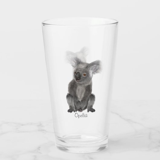 Koala Beer Glas (Achterkant)
