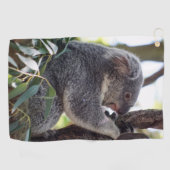 Koala Beer Golf Towel Golfhanddoek (Horizontaal)