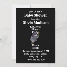 Koala Beer Grappige Baby Shower Kaart