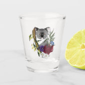 Koala Beer Groen Shot Glas (Voorkant)