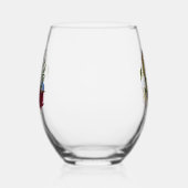 Koala Beer Groen Wijnglas Zonder Voet (Links)