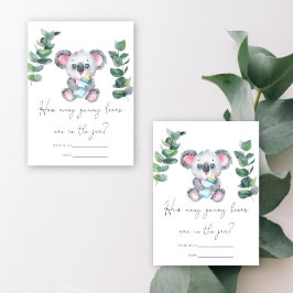 Koala Beer Hoeveel gummyberen? Informatiekaartje