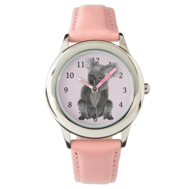 Koala Beer Horloge (Voorkant)