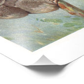 Koala-Beer in overzicht van bomen Foto Afdruk (Hoek)