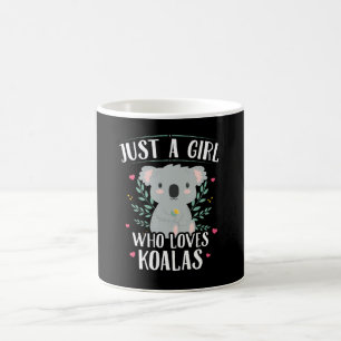Koala Beer is maar een meisje dat van Koalas houdt Koffiemok