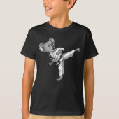 Koala Beer Karate T-shirt (Voorkant)