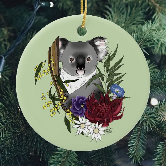 Koala Beer Keramisch Ornament