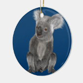 Koala Beer Keramisch Ornament (Links)