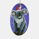 Koala Beer Kerstmis Keramisch Ornament (Rechts)