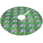 Koala Beer Kerstmis Kerstboom Rok (Gekanteld)