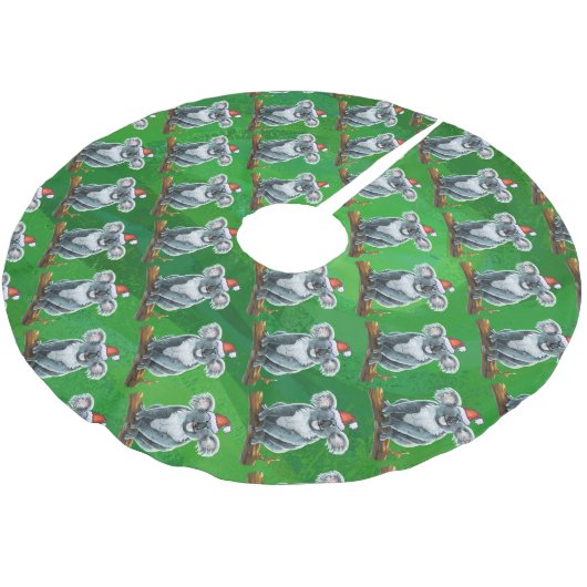 Koala Beer Kerstmis Kerstboom Rok (Gekanteld)