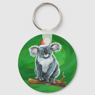 Koala Beer Kerstmis Sleutelhanger