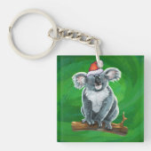 Koala Beer Kerstmis Sleutelhanger (Voorkant)