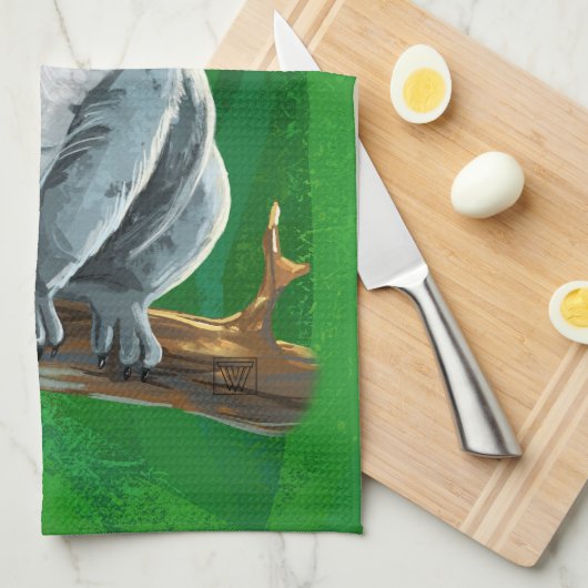 Koala Beer Kerstmis Theedoek (Quarter Fold)