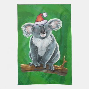 Koala Beer Kerstmis Theedoek