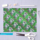 Koala Beer Kerstmis Tissuepapier (Craft)