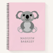 Koala Beer Kind Cute Notitieboek (Voorkant)