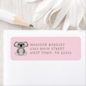 Koala Beer Kind Kute Return Label (Insitu)