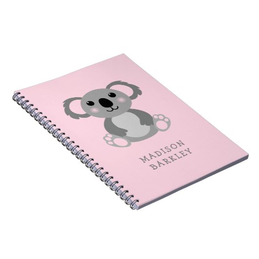Koala Beer Kind Notitieboek (Rechterzijde)