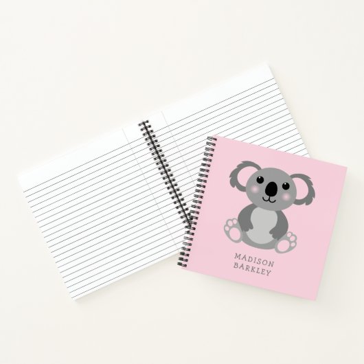 Koala Beer Kind Notitieboek (Binnen)