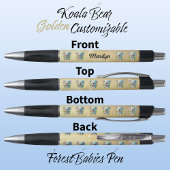 Koala Beer, kleurrijk goud, Schattige bosdier Pen