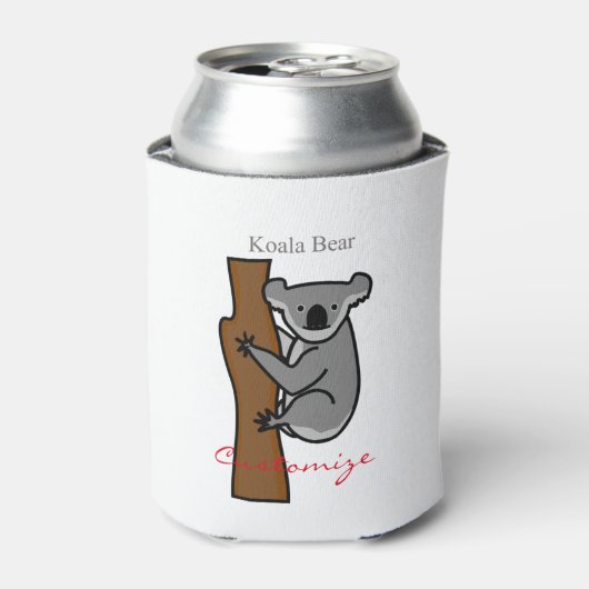 Koala Beer Klimaatboom Thunder_Cove Blikjeskoeler (Blikje Voorkant)