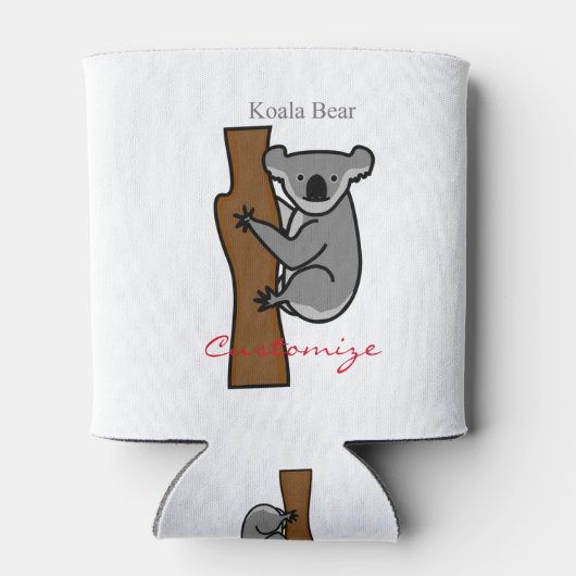 Koala Beer Klimaatboom Thunder_Cove Blikjeskoeler (Achterkant)