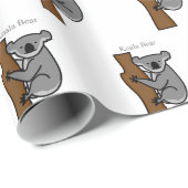 Koala Beer Klimaatboom Thunder_Cove Cadeaupapier (Rol Hoek)
