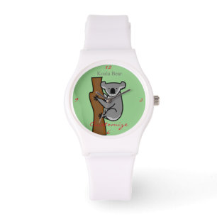 Koala Beer Klimaatboom Thunder_Cove Horloge