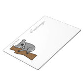 Koala Beer Klimaatboom Thunder_Cove Notitieblok (Schuin)