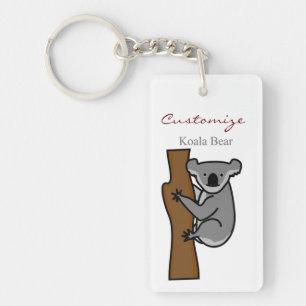 Koala Beer Klimaatboom Thunder_Cove Sleutelhanger