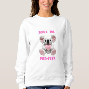 Koala Beer knuffelen roze hart Valentijnsdag cadea Trui