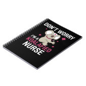 Koala Beer Koalafied Nurse Funny Koala Gift Koalas Notitieboek (Linkerzijde)