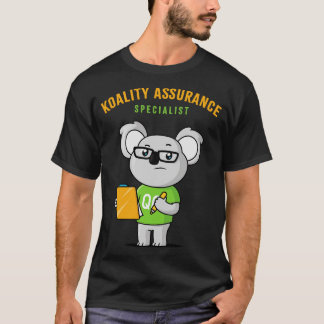 Koala Beer Kwaliteitsborgingsspecialist T-shirt