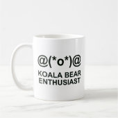 Koala Beer liefhebber Koffiemok (Links)