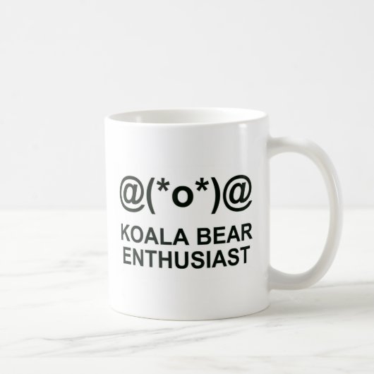 Koala Beer liefhebber Koffiemok (Rechts)