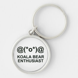 Koala Beer liefhebber Sleutelhanger