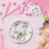 Koala Beer Mam en Baby Papieren Bordje (Feest)