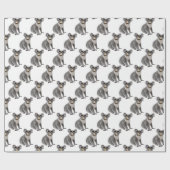 Koala-Beer met Groucho Glasses Cadeaupapier (Vlak)
