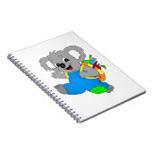 Koala-Beer met rugzak Notitieboek (Rechterzijde)