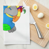 Koala-Beer met rugzak Theedoek (Quarter Fold)