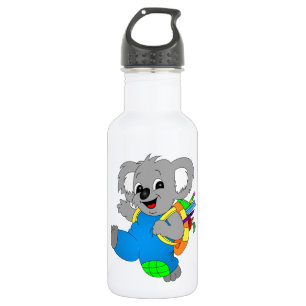Koala-Beer met rugzak Waterfles