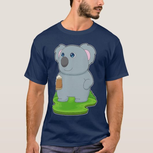 Koala Beer mok Beer T-shirt (Voorkant)