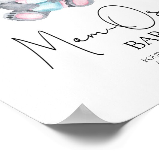 Koala Beer Momosa bar Poster (Hoek)