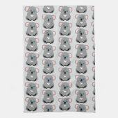 Koala Beer Ontwerp Achtergrond Elke Kleur Theedoek (Verticaal)